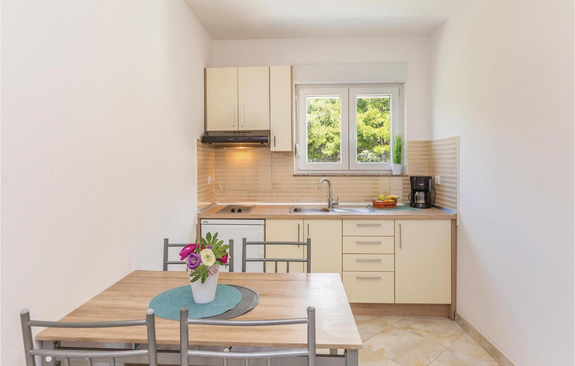 Awesome Apartment In Krvavica With Kitchen Exterior photo